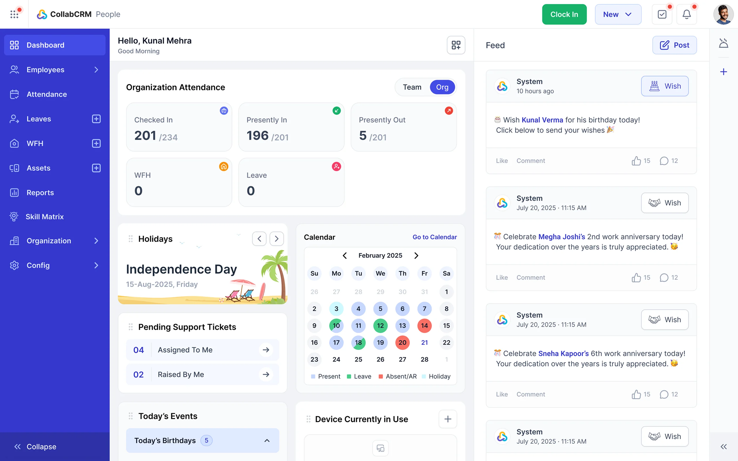 people dashboard banner