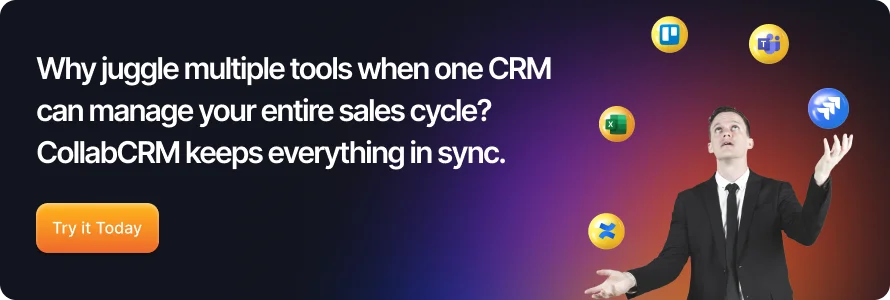 why juggle multiple tools when one crm cta
