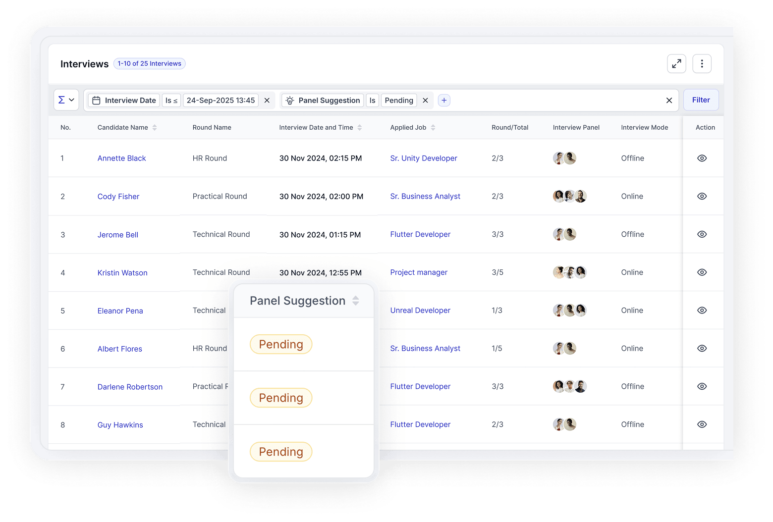 Track Every Step of Your Interviews