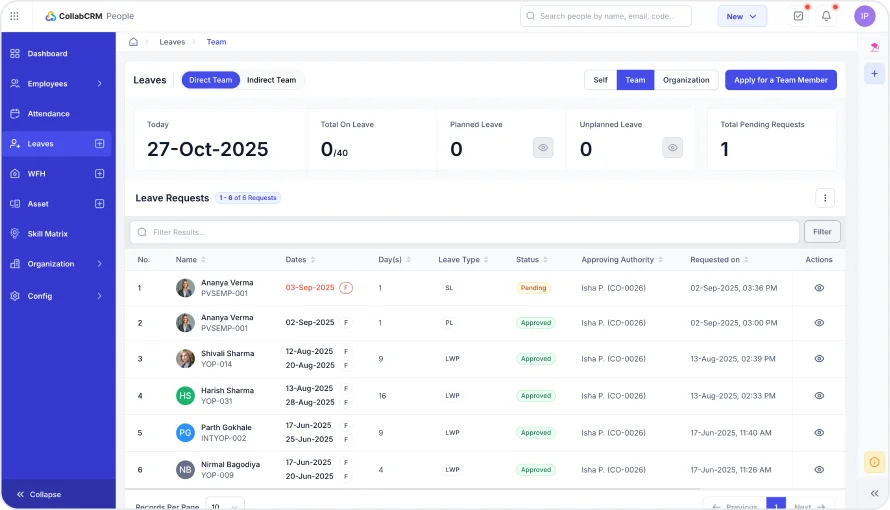 Manage end-to-end recruitment and onboarding processes efficiently.
