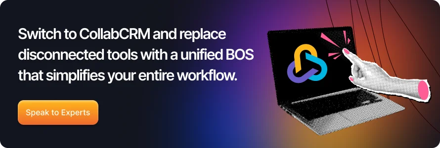 switch to collabcrm and replace cta