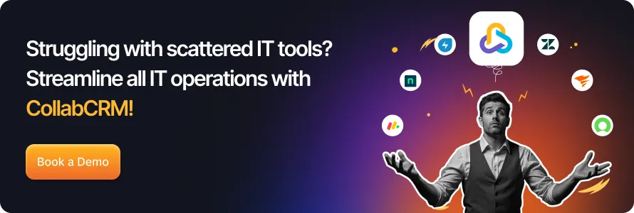 IT operations with CollabCRM