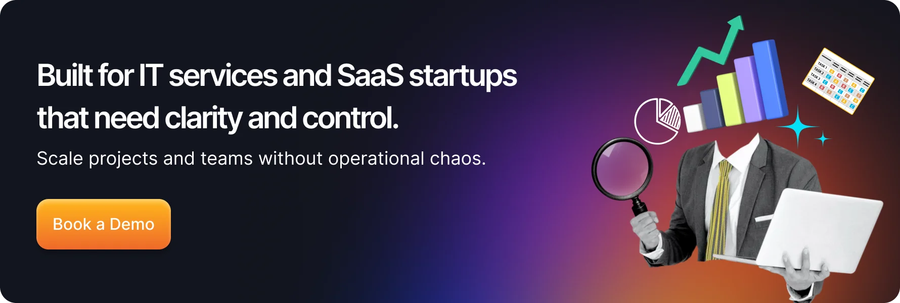 built for it services and saas startups cta