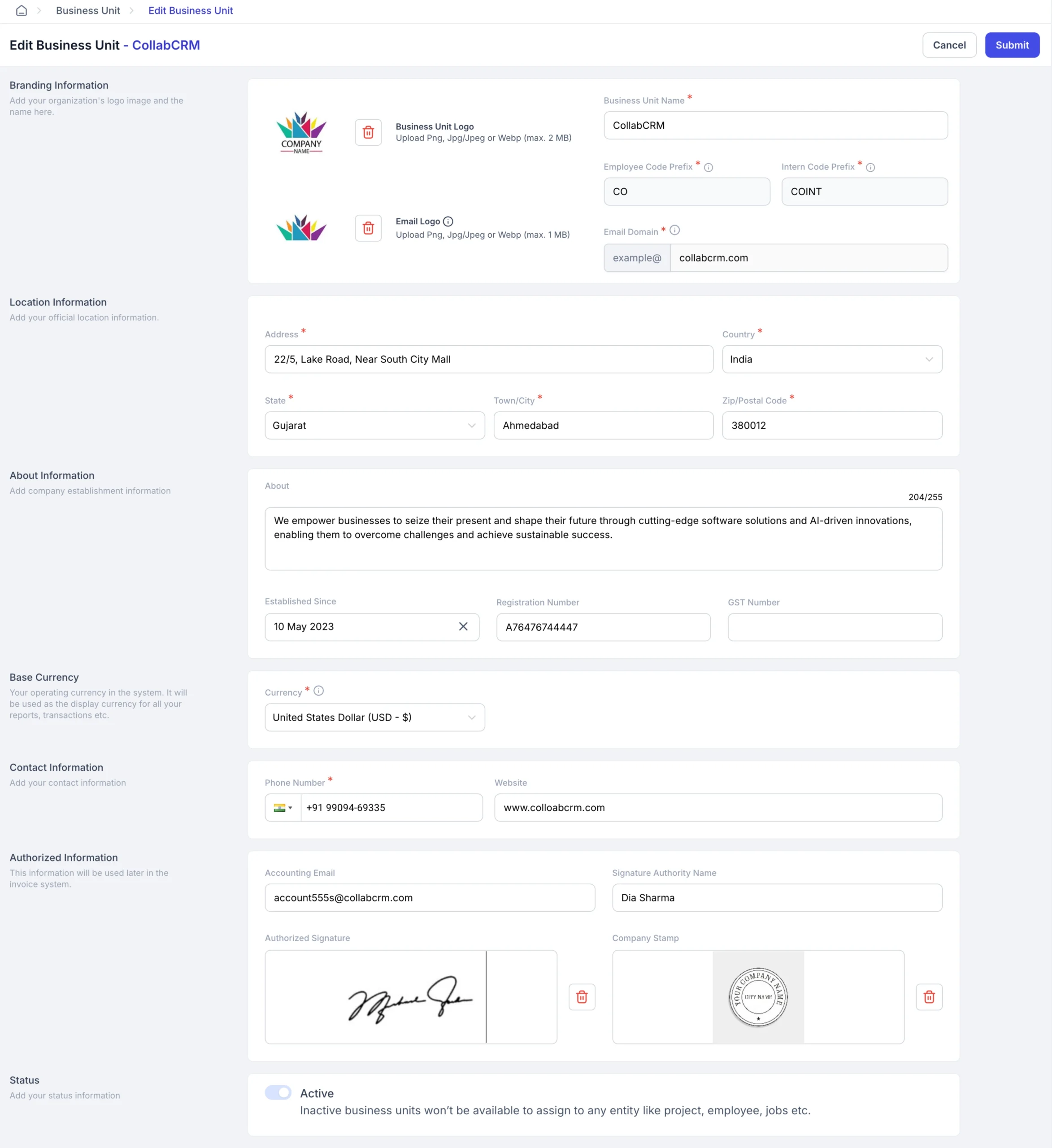 configuration and setup