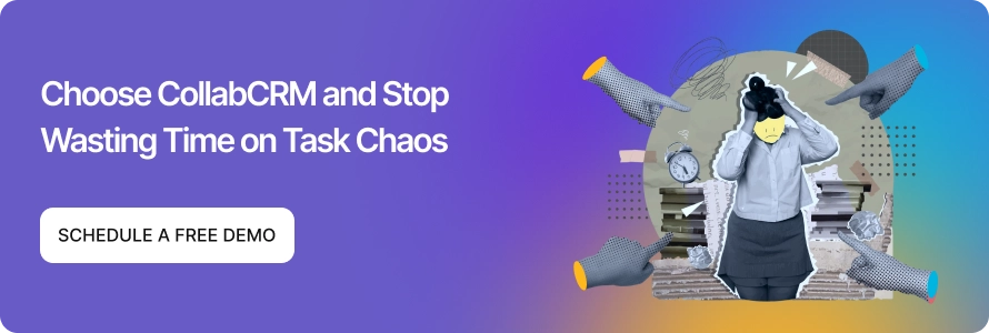 choose collabcrm and stop wasting cta