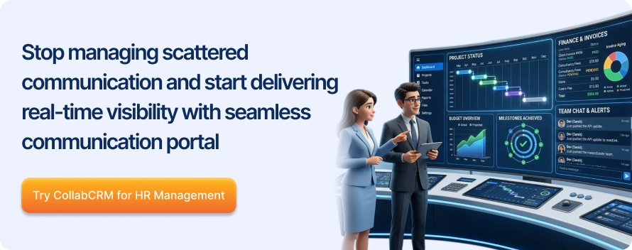 stop managing scattered communication cta