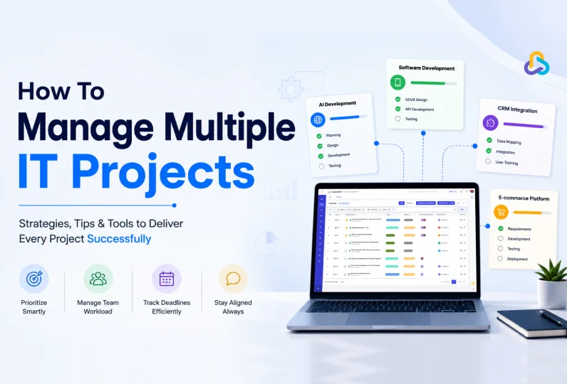 how to manage multiple it project at one time