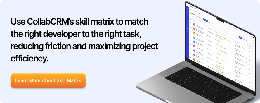 use collabcrms skill matrix cta
