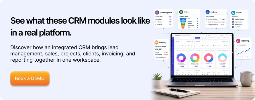 see what these crm modules cta