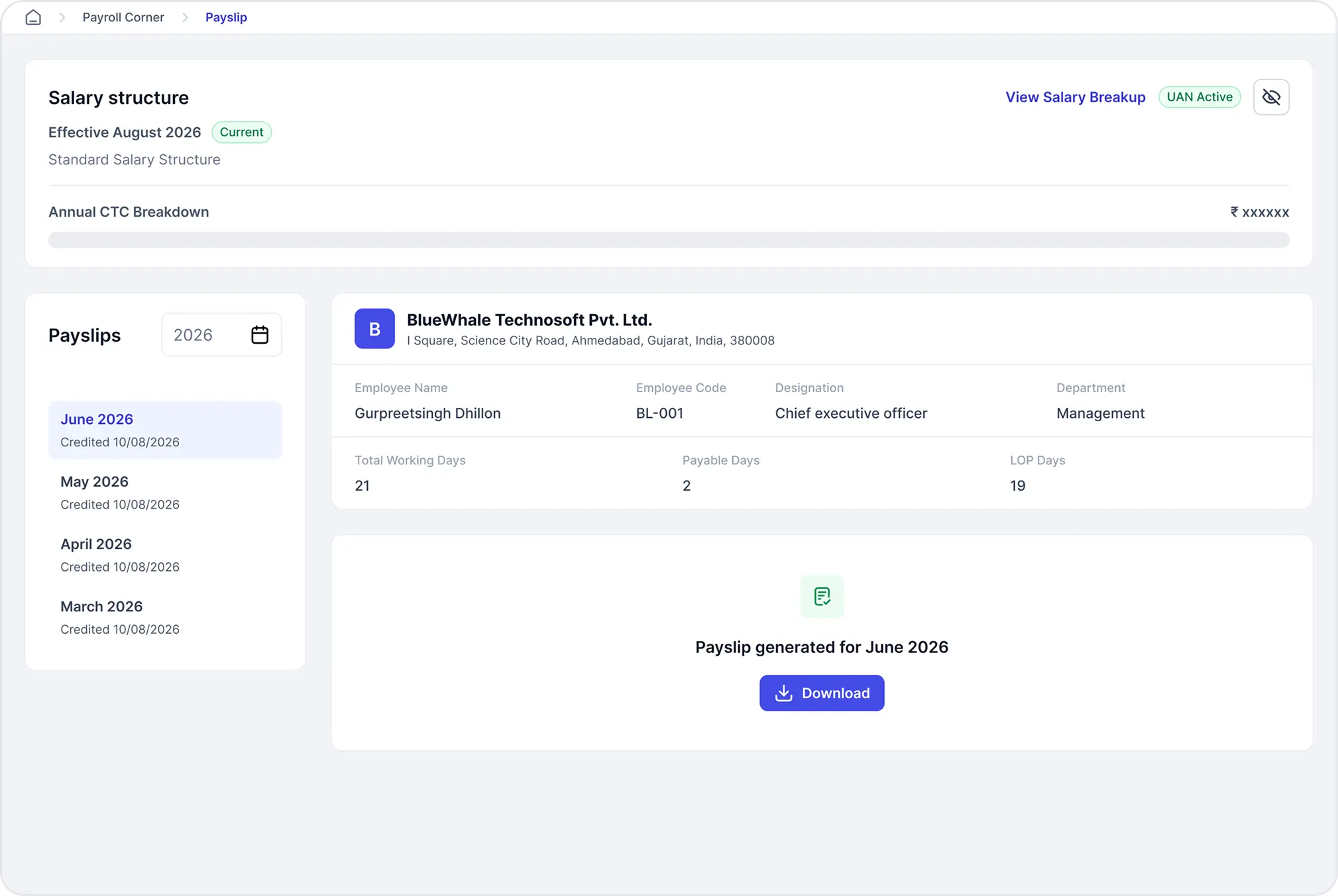 Access Payslips Anytime