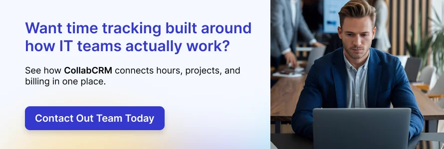 want time tracking built around cta
